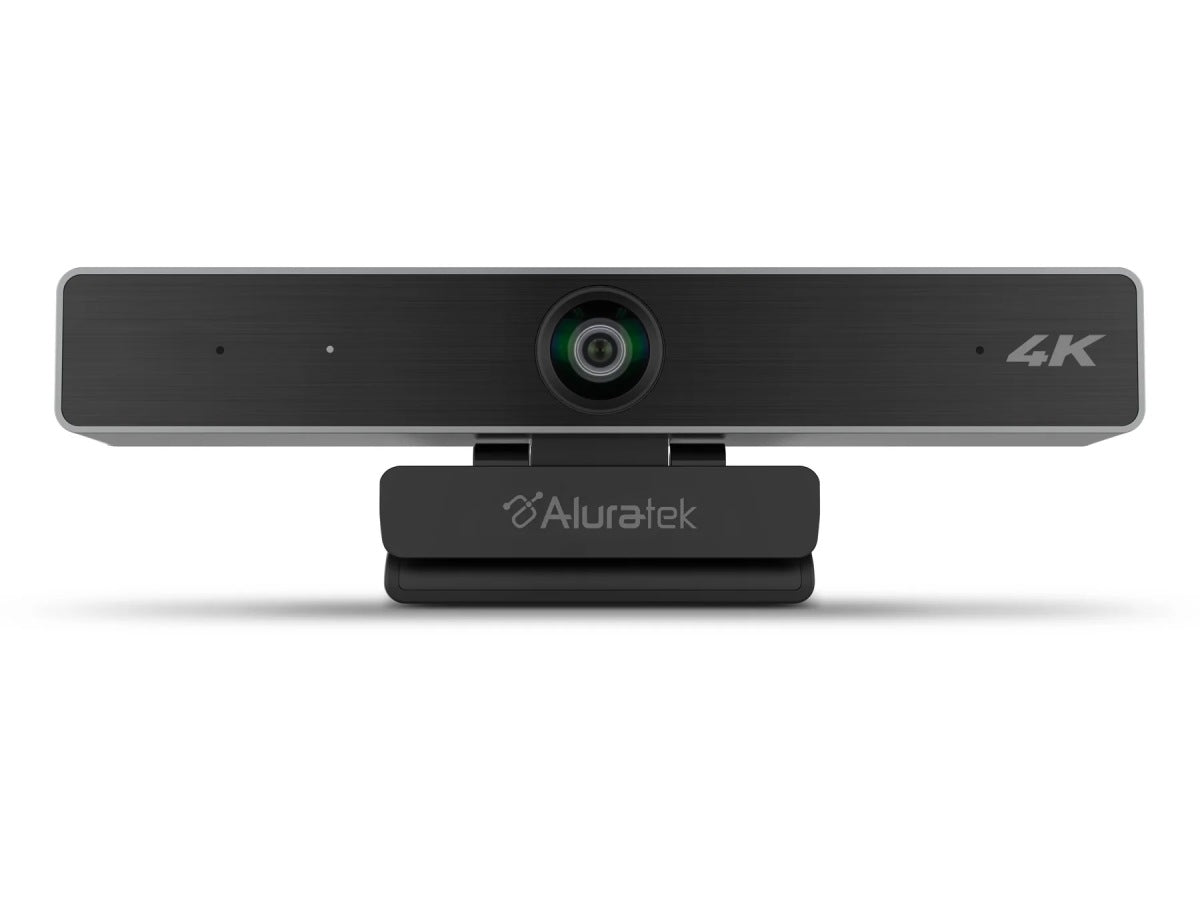 Aluratek 4K Hd Usb Type-C Webcam Stereo Mics