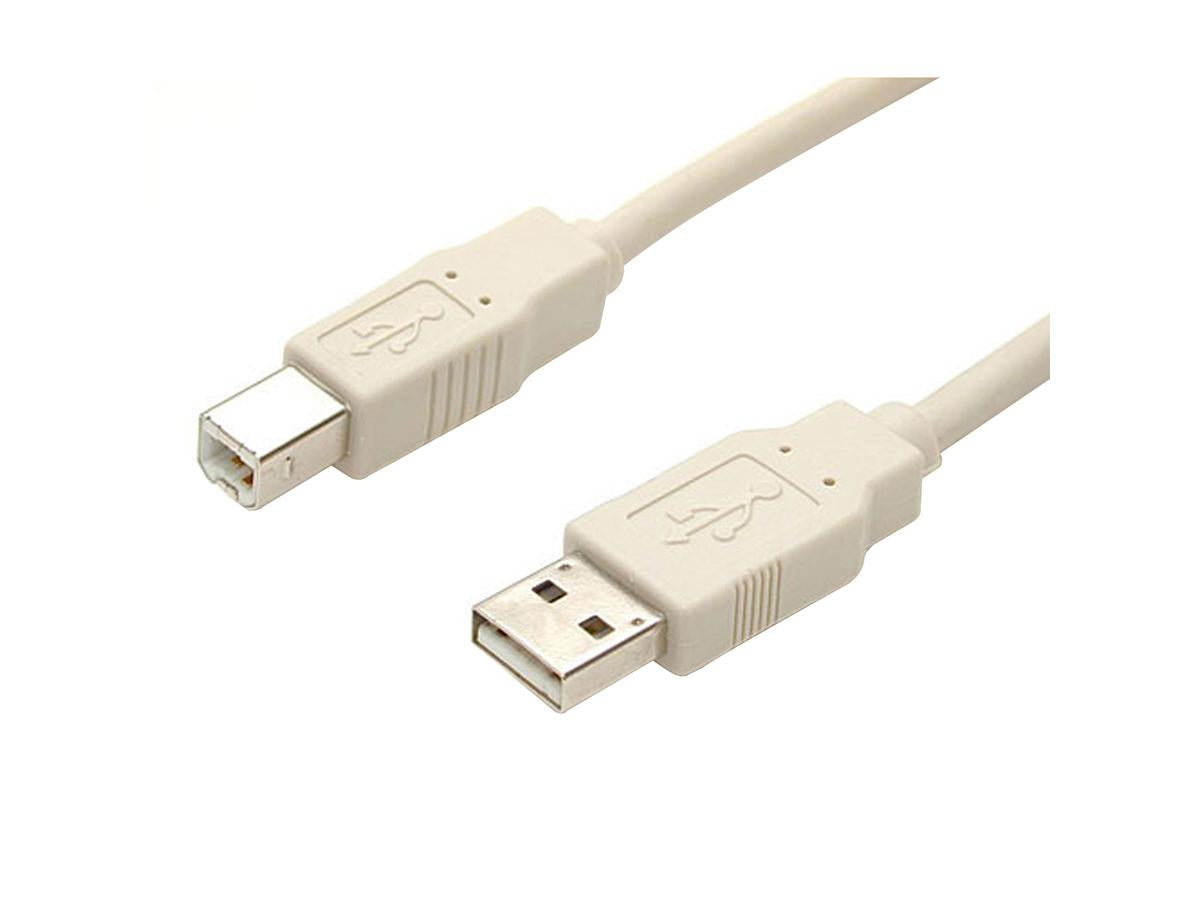 Startech.Com 15 Ft Beige A To B Usb 2.0 Cable - M/M - 15Ft Type A