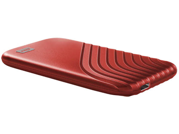 Disque SSD externe portable WD My Passport 1 To, rouge