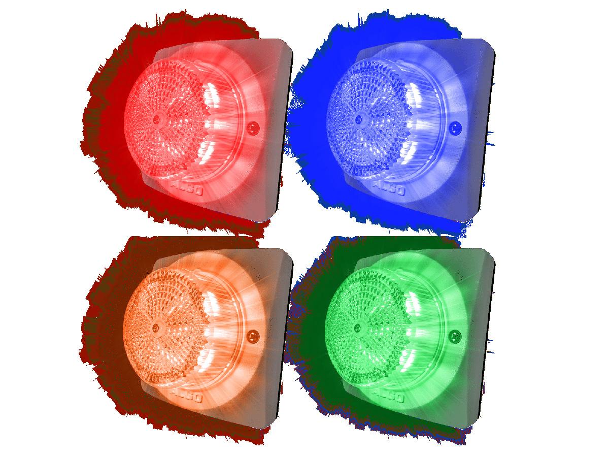 Alerta visual de color IP