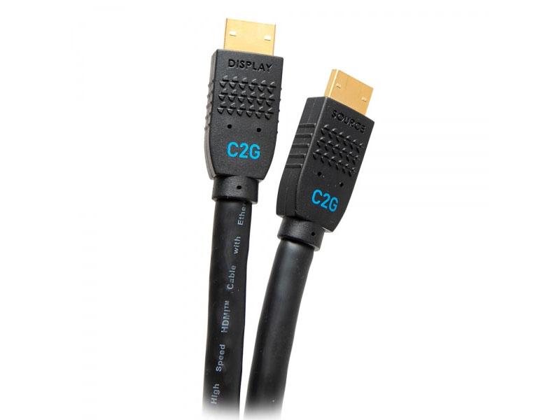 C2G 35Ft Ultra Flexible 4K Active Hdmi Cable Gripping 4K 60Hz - In