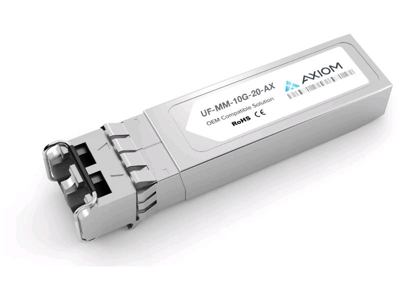 Transceptor Axiom 10Gbase-Sr SFP+ (paquete de 20) para fibra óptica U - Uf-Mm-10G-20