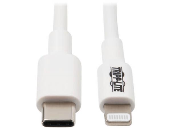 Câble de synchronisation/chargement USB-C vers Lightning Eaton Tripp Lite Series (M/M)