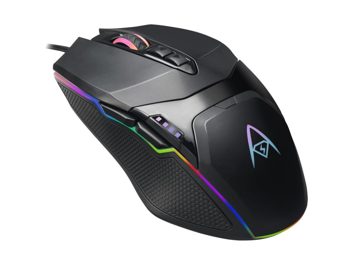 Ratón para juegos programable RGB de 6400 ppp