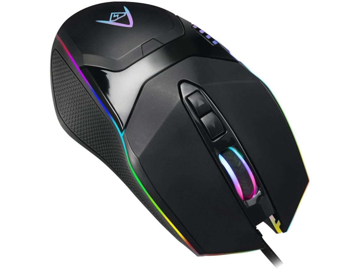 Ratón para juegos programable RGB de 6400 ppp