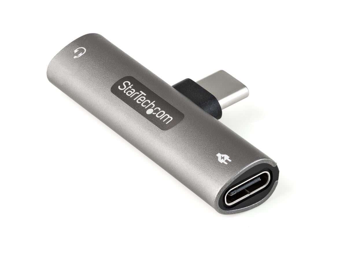 Startech.Com Usb C Audio & Charge Adapter, Usb-C Audio Adapter W/
