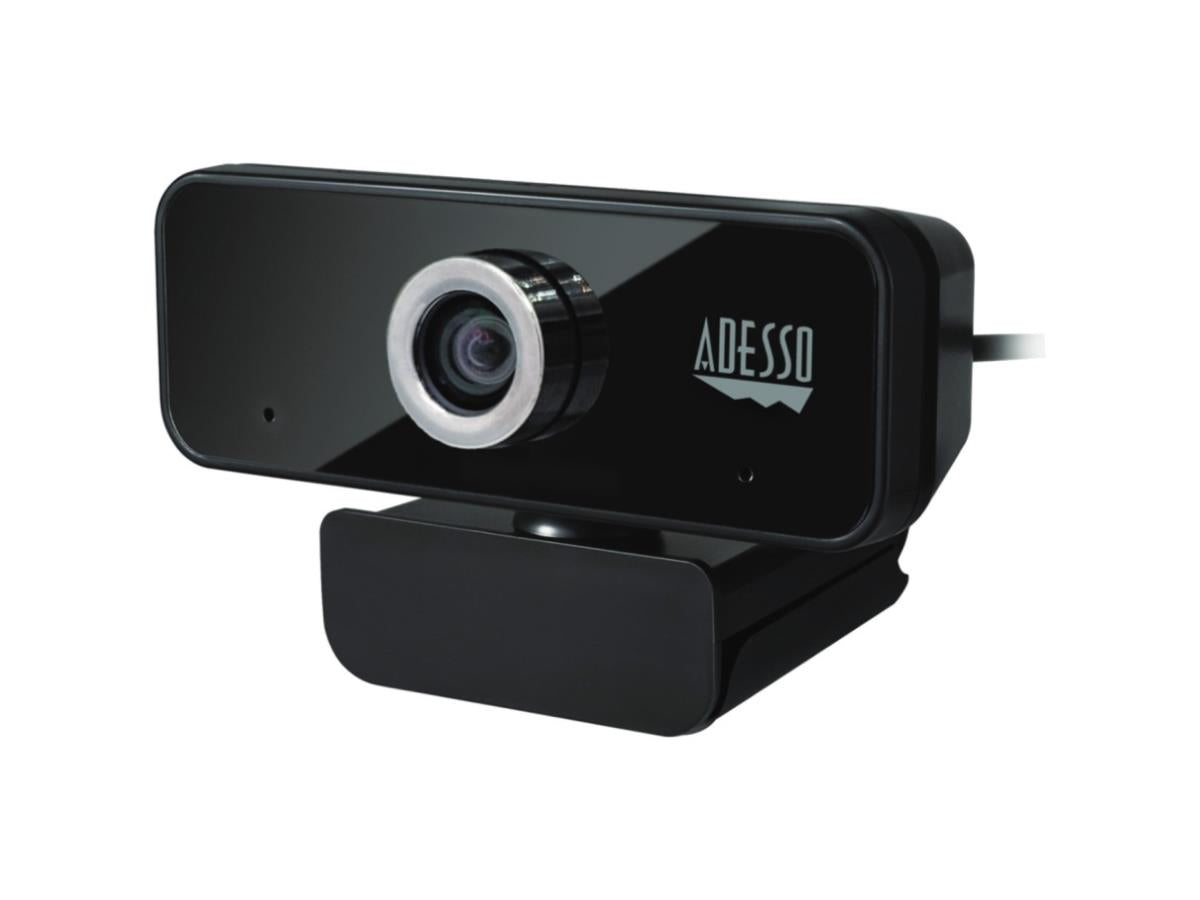 Cámara web Ultra HD 4K (8,0 megapíxeles) con enfoque manual y micrófono incorporado