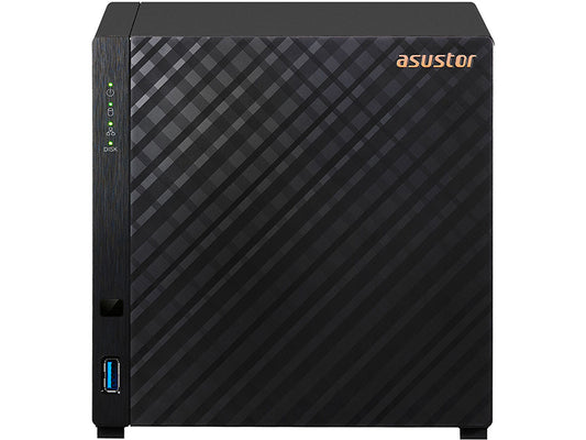 Asustor 4 Bay Nas Realtek Rtd1296 Quad-Core 1.4Ghz 1Gb 2.5Gbex1 Us