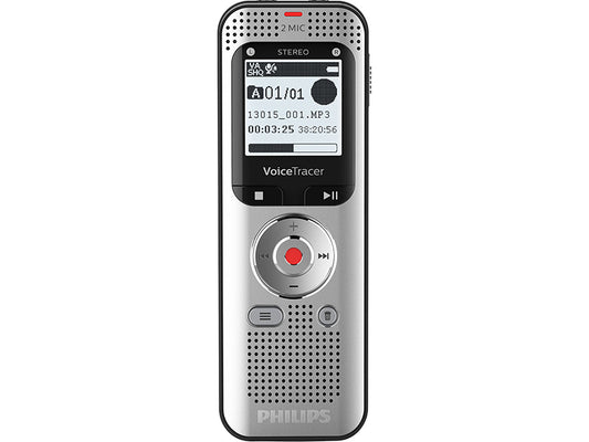 Enregistreur stéréo Philips 2 micros