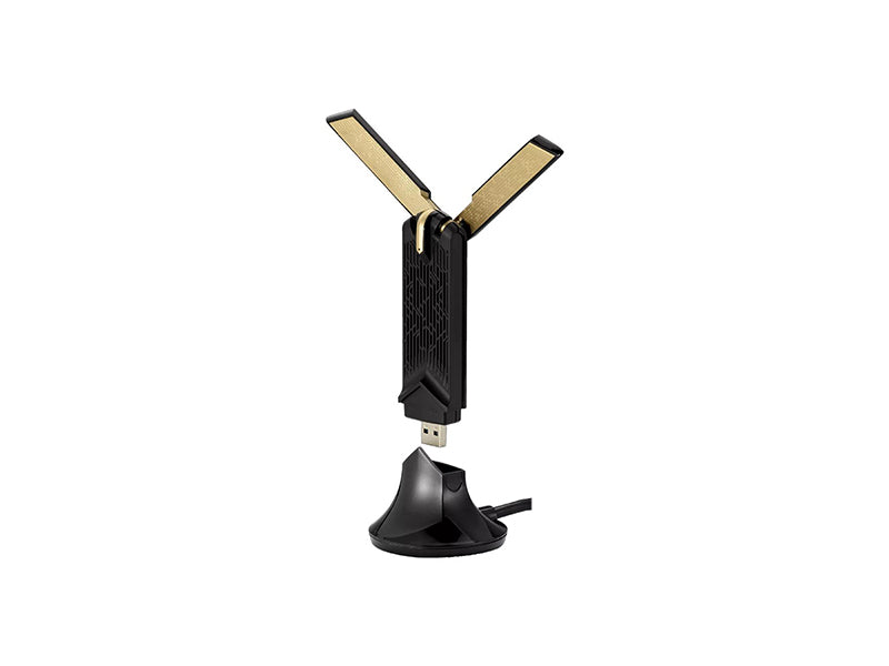 Adaptateur Wi-Fi USB Asus Wifi 6 AX1800 (USB-AX56), double port B/Wi-Fi 6