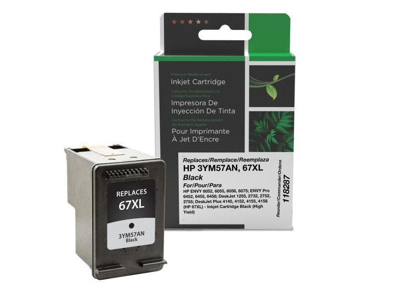 Cartouche d'encre noire haute capacité reconditionnée Clover Imaging Alter