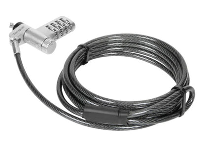 Cadenas à combinaison réinitialisable Targus Defcon Ultim - 1,8 m