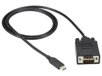 Black Box Corp Usbc To Vga Cable, 3Ft
