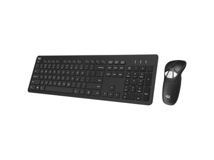Adesso Wireless Presenter Mobile Mouse With Full Size Keyboard