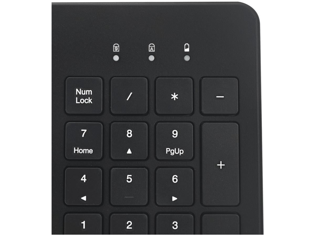 Adesso Wireless Presenter Mobile Mouse With Full Size Keyboard