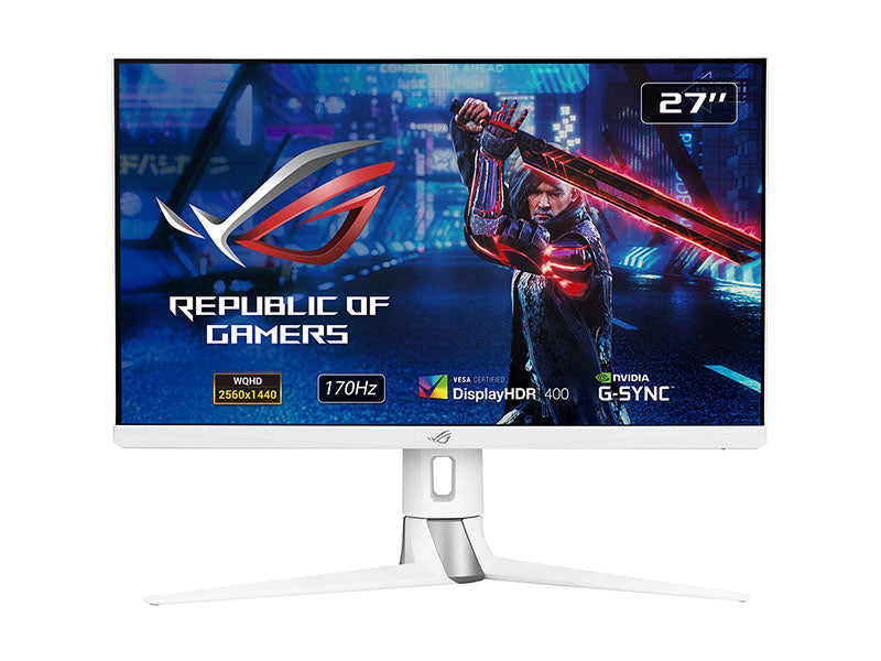 Asus Rog Strix Xg27Aq-W 27 pouces 2560 x 1440 WQHD IPS 1 Mo