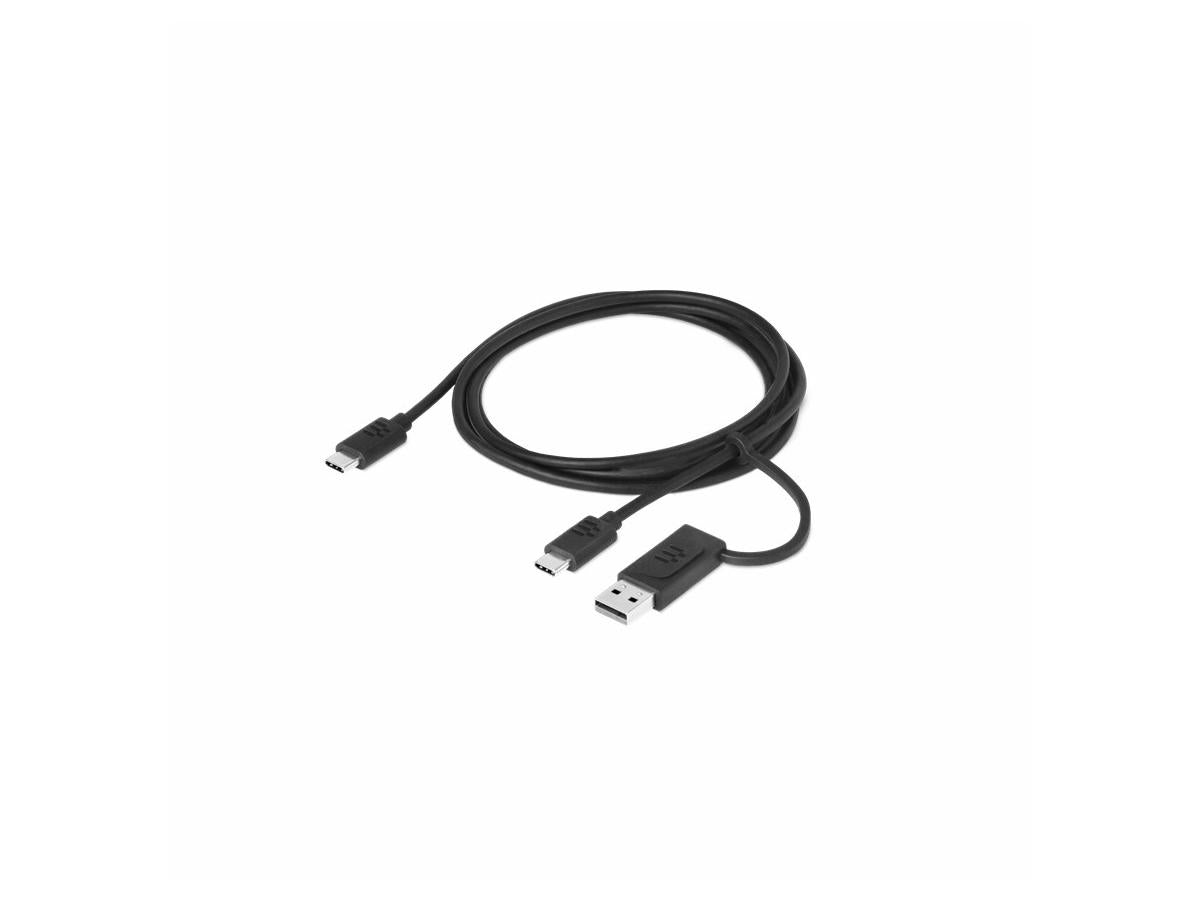 Epos Canada Easy Cable Management With The Combined Usb-C Cable An