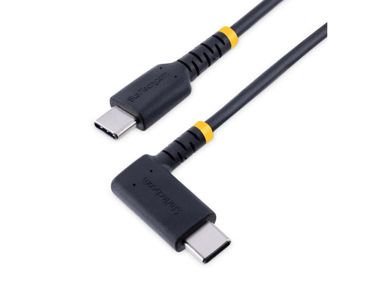 Startech.Com 3Ft (1M) Usb C Charging Cable Right Angle, 60W Pd 3A,