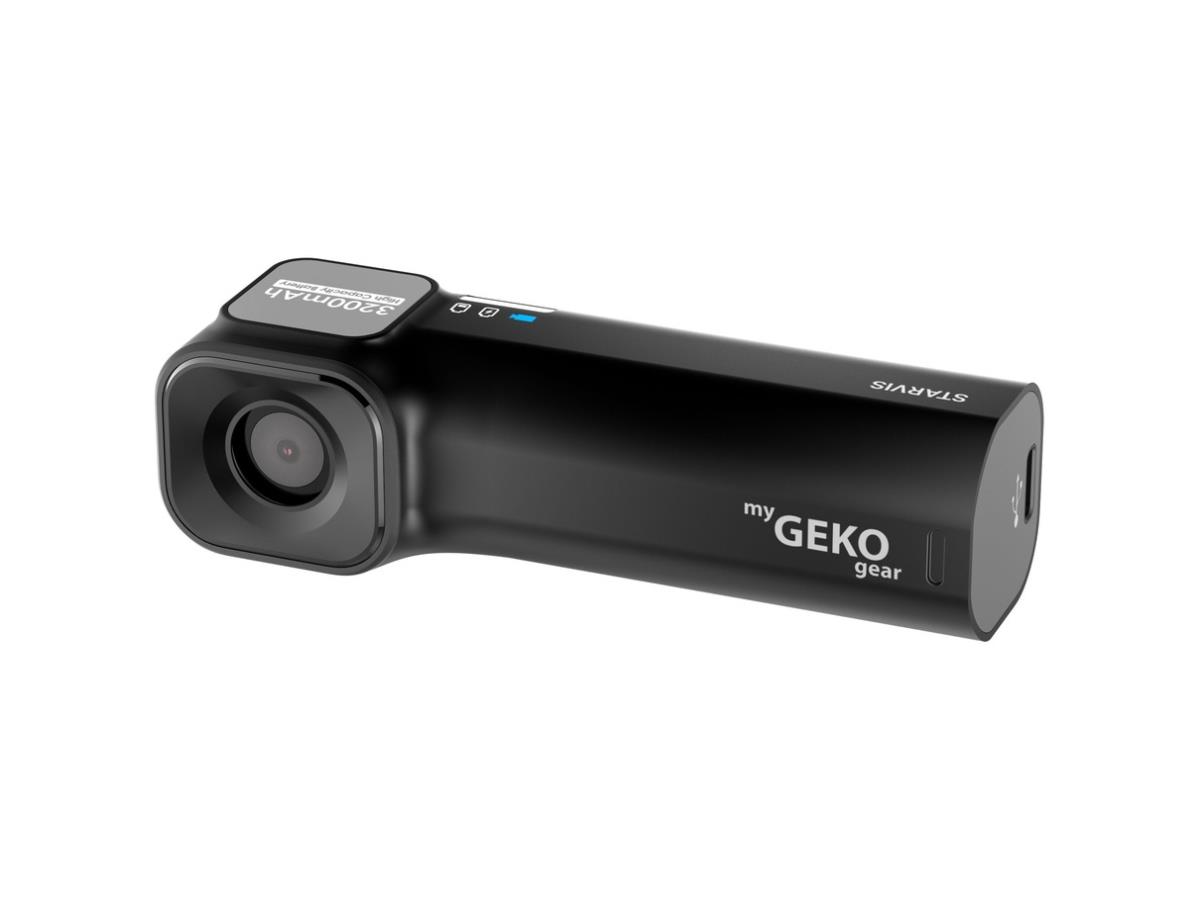 Mygekogear Moto Snap 1080P Motorcycle Wi-Fi Dash Cam