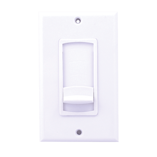 Speco 100W Impedance Matching Volume Control Slider - White (SPE-IMP100DLWH)
