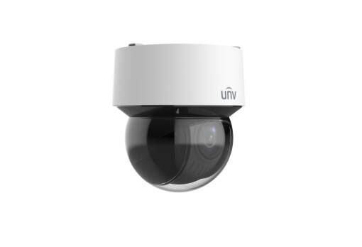 Caméra dôme PTZ réseau Uniview, Starlight, 4 MP, IR 100 m, zoom optique 16x (IPC6434LR-X16-VG1)