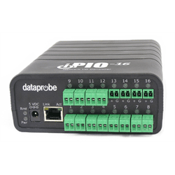 Dataprobe iPIO-8 Ethernet IO 8 Inputs, 8 Relays, Web, Email, SNMP (IPIO-8)