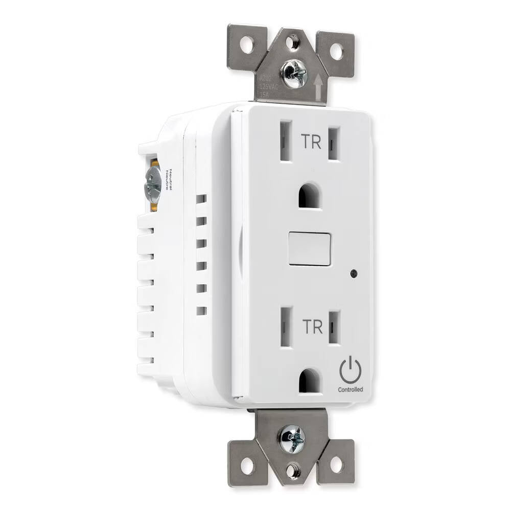 JascoPro WiFi In-Wall Smart Receptacle (64562)