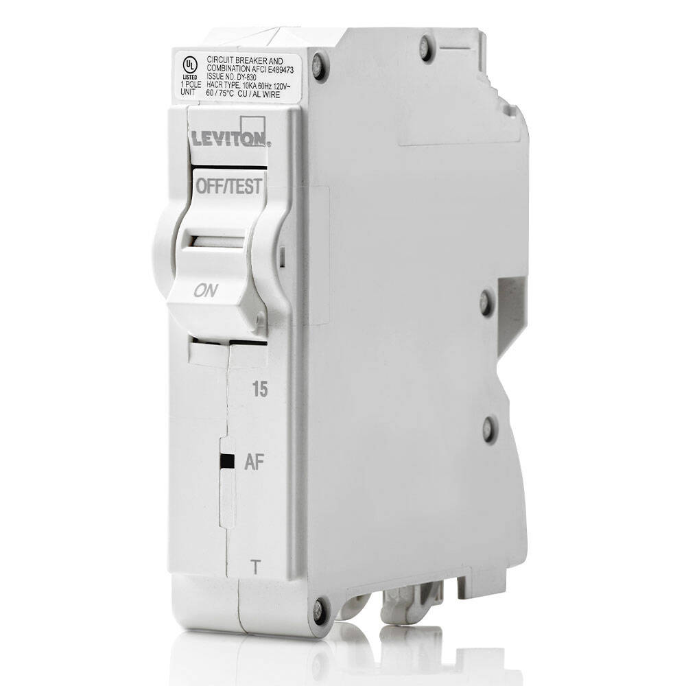 Leviton Branch Circuit Breaker AFCI 1P 15A 120V 10KA Thermal (LB115-AFT)