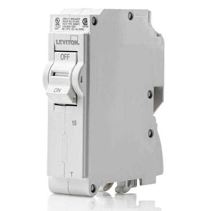 Disyuntor Leviton STD 1P 15A 120V 10KA, térmico (LB115-T)