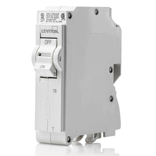 Disyuntor Leviton STD 1P 15A 120V 10KA, térmico (LB115-T)
