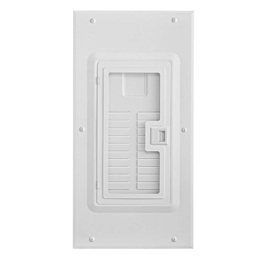 Centre de distribution Leviton NEMA 1, couvercle et porte intérieurs avec fenêtre, 20 emplacements (LDC20-W)