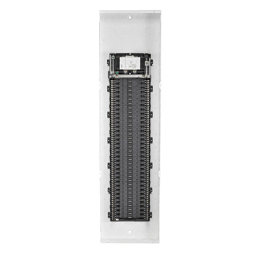 Centre de distribution intérieur Leviton avec disjoncteur principal, 225 A, 66 emplacements, porte (LP622-CBD)
