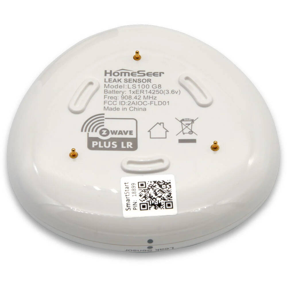 HomeSeer G8 Z-Wave Plus Long Range Water Leak Sensor (LS100-G8)