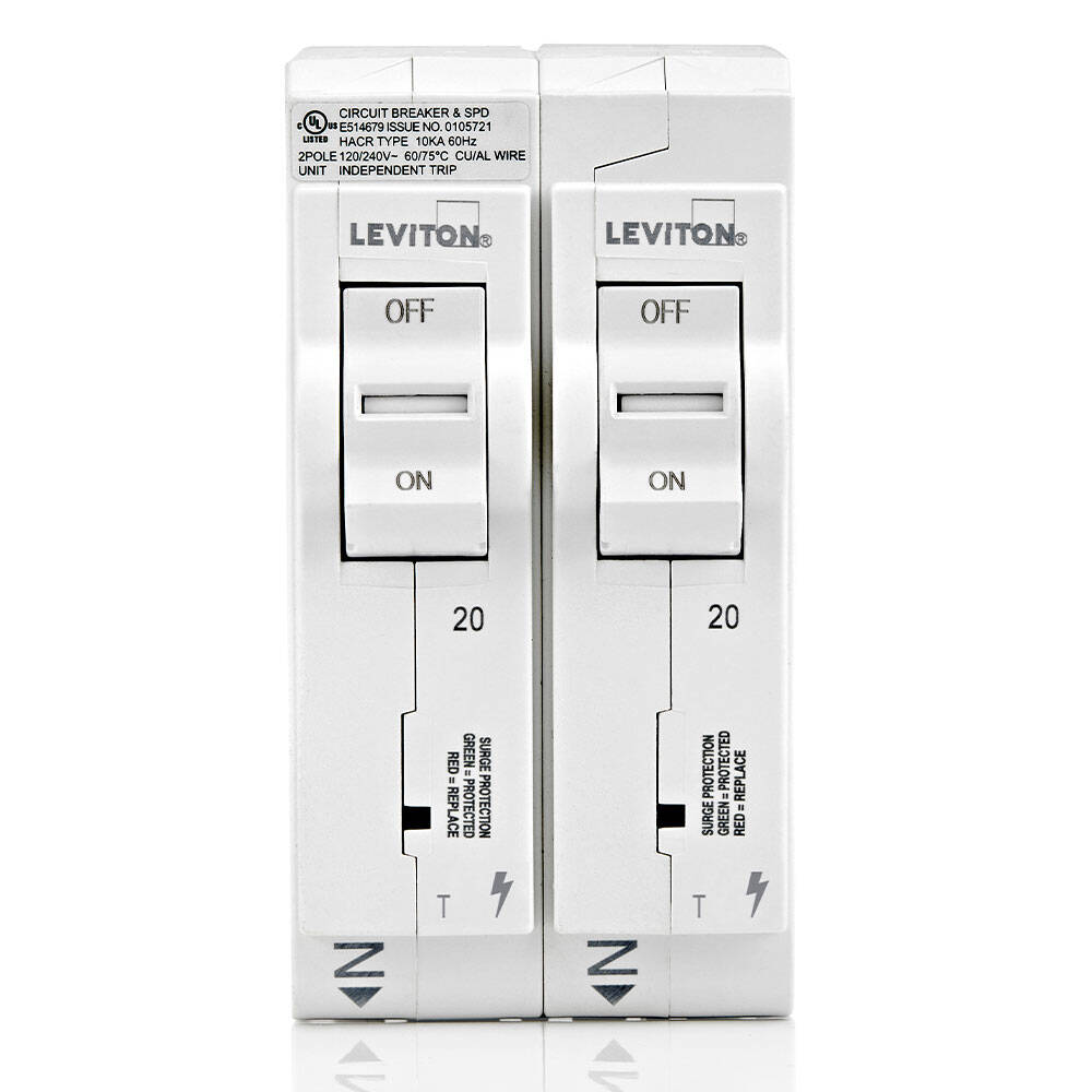 Leviton Plug-On Surge Protection Device 20A Thermal (LSPD2-T)