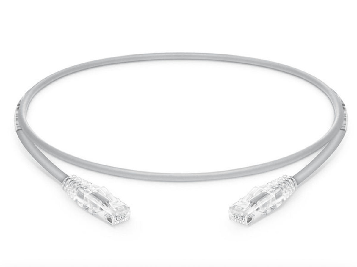 CAT6 Molded Snagless Gigabit Patch Cable, 10 Foot 3 m, Grey (MAX-C6PATCH10G)
