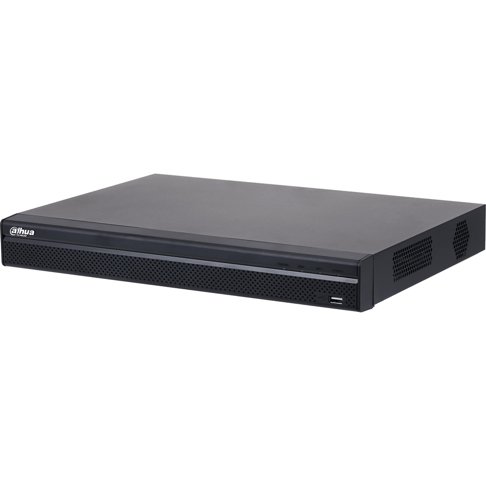 Dahua NVR 4CH POE 4K 2SATA 2TB (N42C1P2)