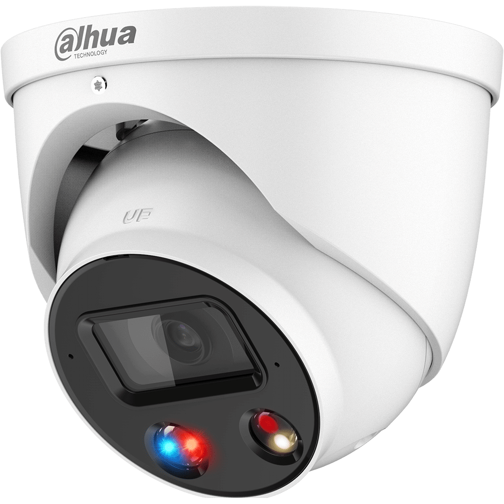Dahua 4MP TiOC Eyeball 3.6mm, White-light LEDs, Starlight, Flashing Lights (N43BU83)