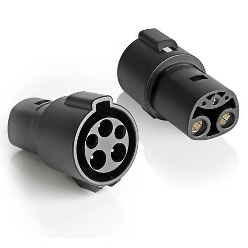 Leviton NACS Adapter for SAE J1772 Electric Vehicle EV Charging Stations (NACSA)