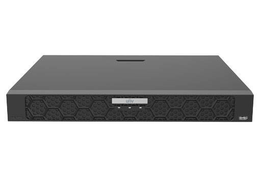 Enregistreur vidéo numérique (NVR) Uniview UNV 16 canaux, 16 ports PoE, 2 baies pour disque dur, reconnaissance de plaque d'immatriculation (NVR502-16B-P16)