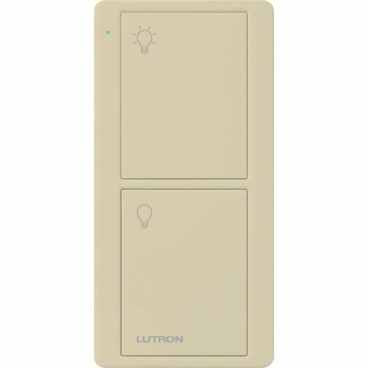 Lutron Pico Remote with LED, Ivory (PJ2-2B-GIV-L01)