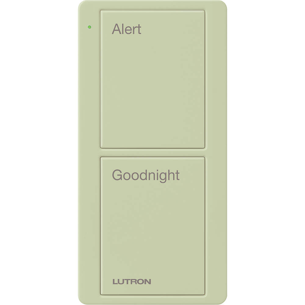 Lutron Pico Remote 2 Button Bedside Scene, Ivory (PJ2-2B-GIV-P02)