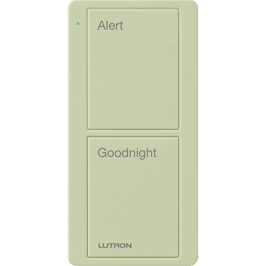 Lutron Pico Remote 2 Button Bedside Scene, Ivory (PJ2-2B-GIV-P02)
