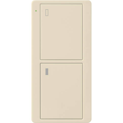 Lutron Pico Remote with LED, Light Almond (PJ2-2B-GLA-L02)
