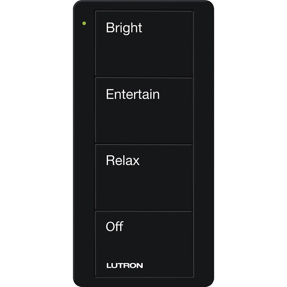 Lutron Pico Remote 4 Button Any Room Scene, Black (PJ2-4B-GBL-P03)