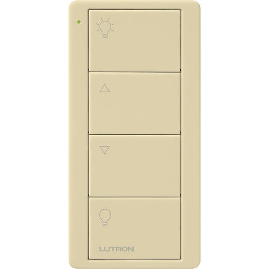 Lutron Pico Remote PRO 4 Button Zone Light, Ivory (PJ2-4B-IV-L01P)