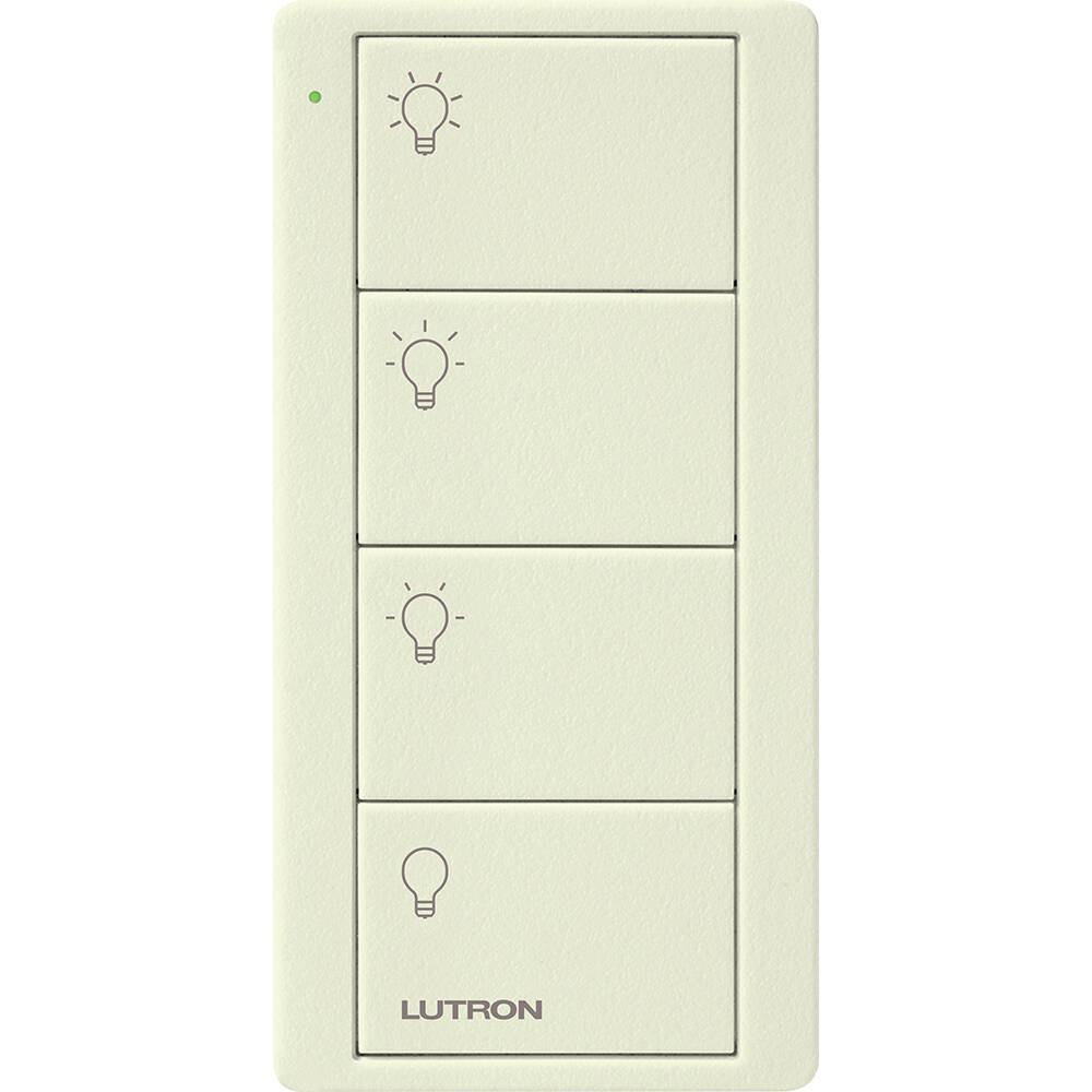 Lutron Pico Remote 4 Button Scene Light, Biscuit (PJ2-4B-TBI-L31)