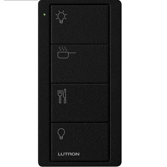 Lutron Pico Remote 4 Button Kitchen Scene, Midnight (PJ2-4B-TMN-P12)