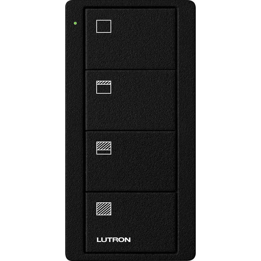 Lutron Pico Remote 4 Button Scene Shade, Midnight (PJ2-4B-TMN-S31)