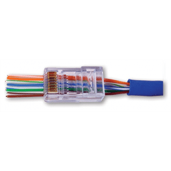 Platinum Tools EZ-RJ45 Cat5e Connector. 50/Clamshell (PLA-100003C)