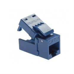 Platinum Tools EZ-SnapJack Cat6, Blue. 40 pc/Installer Pack (PLA-706BL-40)